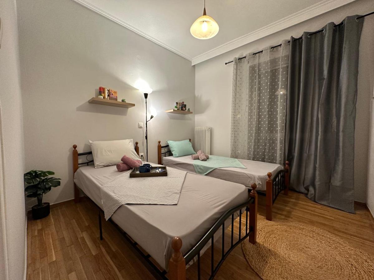 Ano Patisia Cosy Apartment II アテネ エクステリア 写真